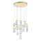 Cwi Lighting Carolina LED Chandelier With Gold Leaf Finish 1090P32-16-620 - alternate 1